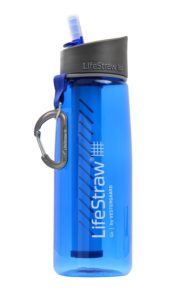LifeStraw filtered water bottle